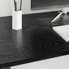 Desk Black Oak Effect 120 x 50 x 75 cm