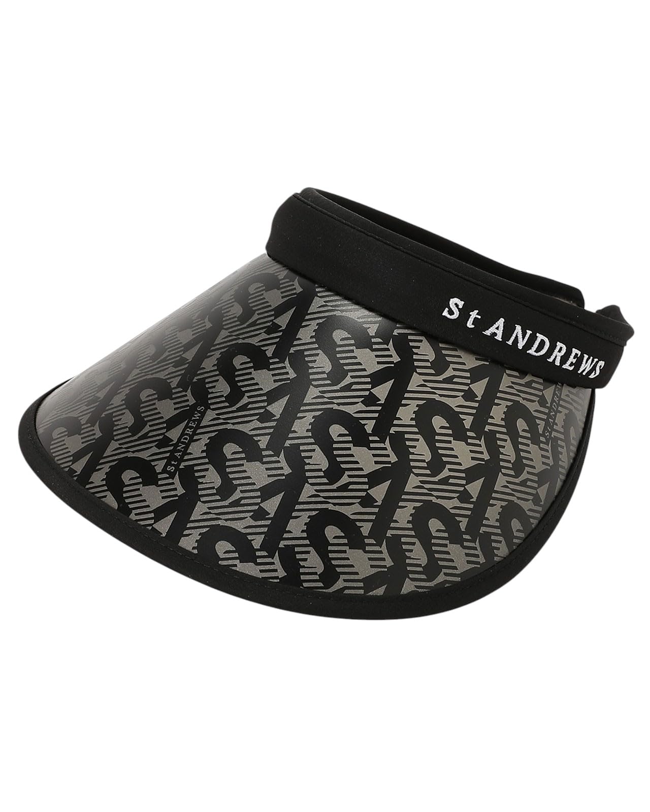 

Clip Visor Golf Hat FR [St. Andrews] Women s (UV Protection) / / 042-5187554 010_Black
