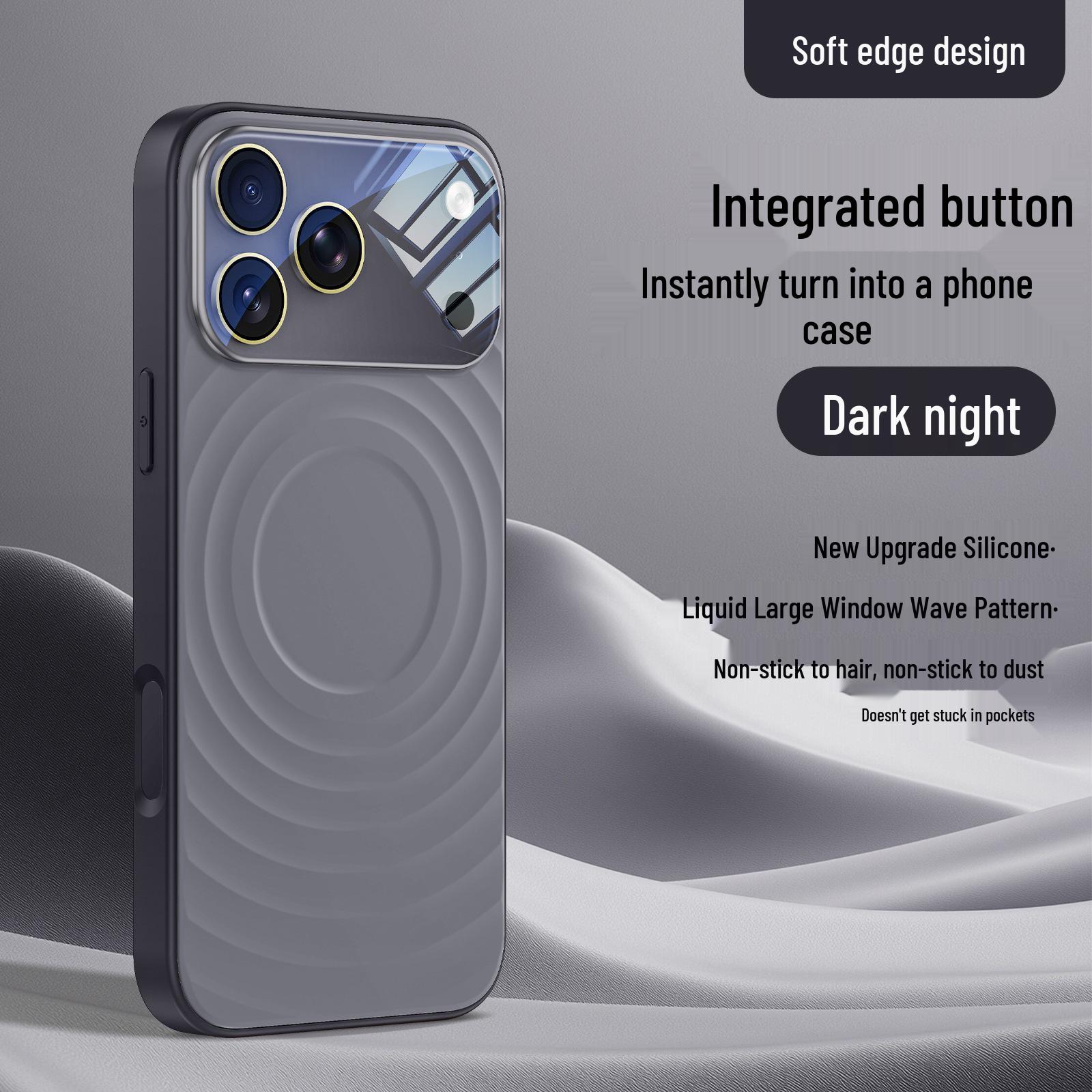 iPhone 17 Pro Max Magnetic Wave Pattern Protective Case 16Promax
