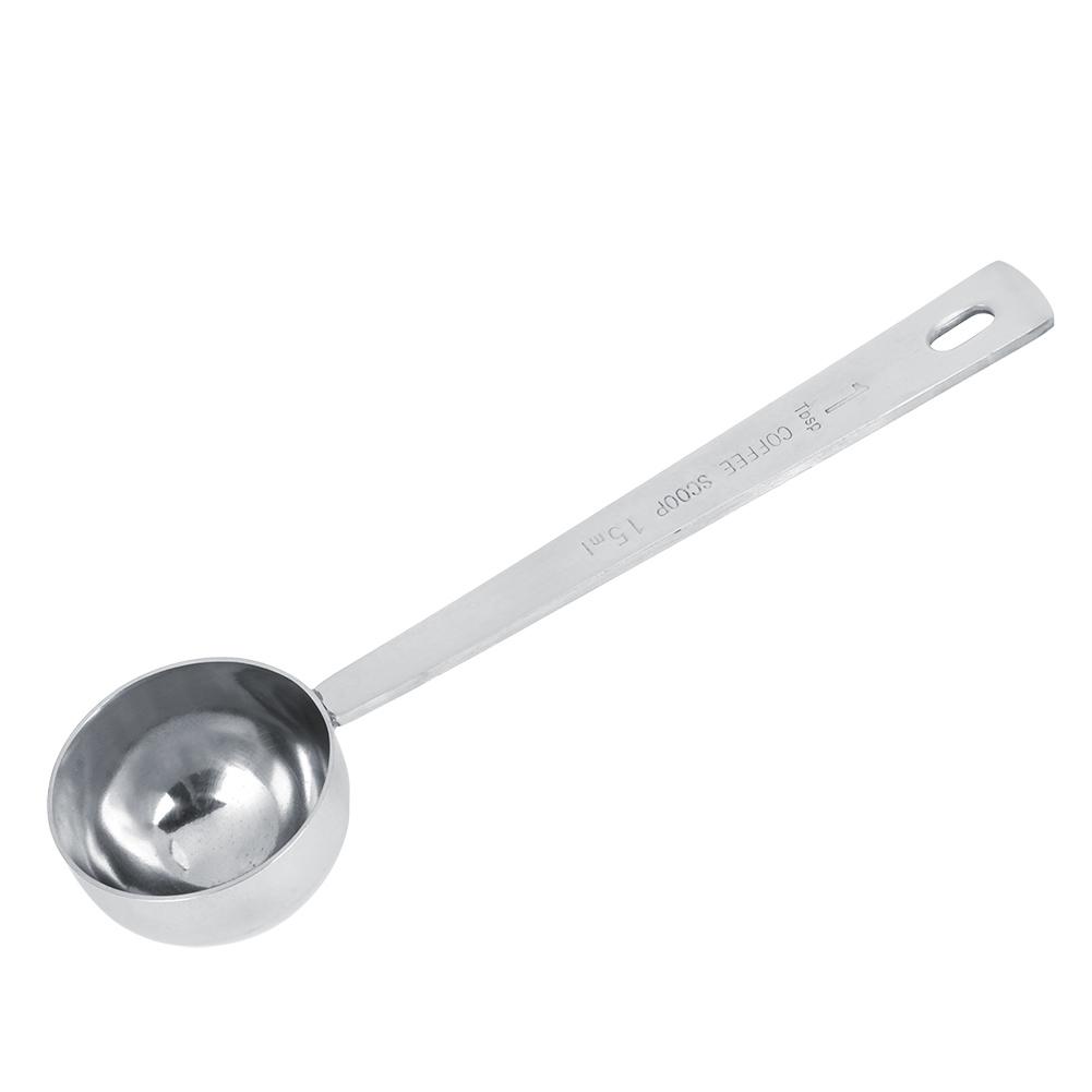 Multifunction Stainless Steel Measuring Scoop Spoon for Kitchen Bar Coffee Shop Use15ML