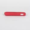 Strip Shape Candy Pencil Case Bag Dots Canvas Pens Storage Bag Stationery Pouch for Kids Girls Portable Lipstick Bag