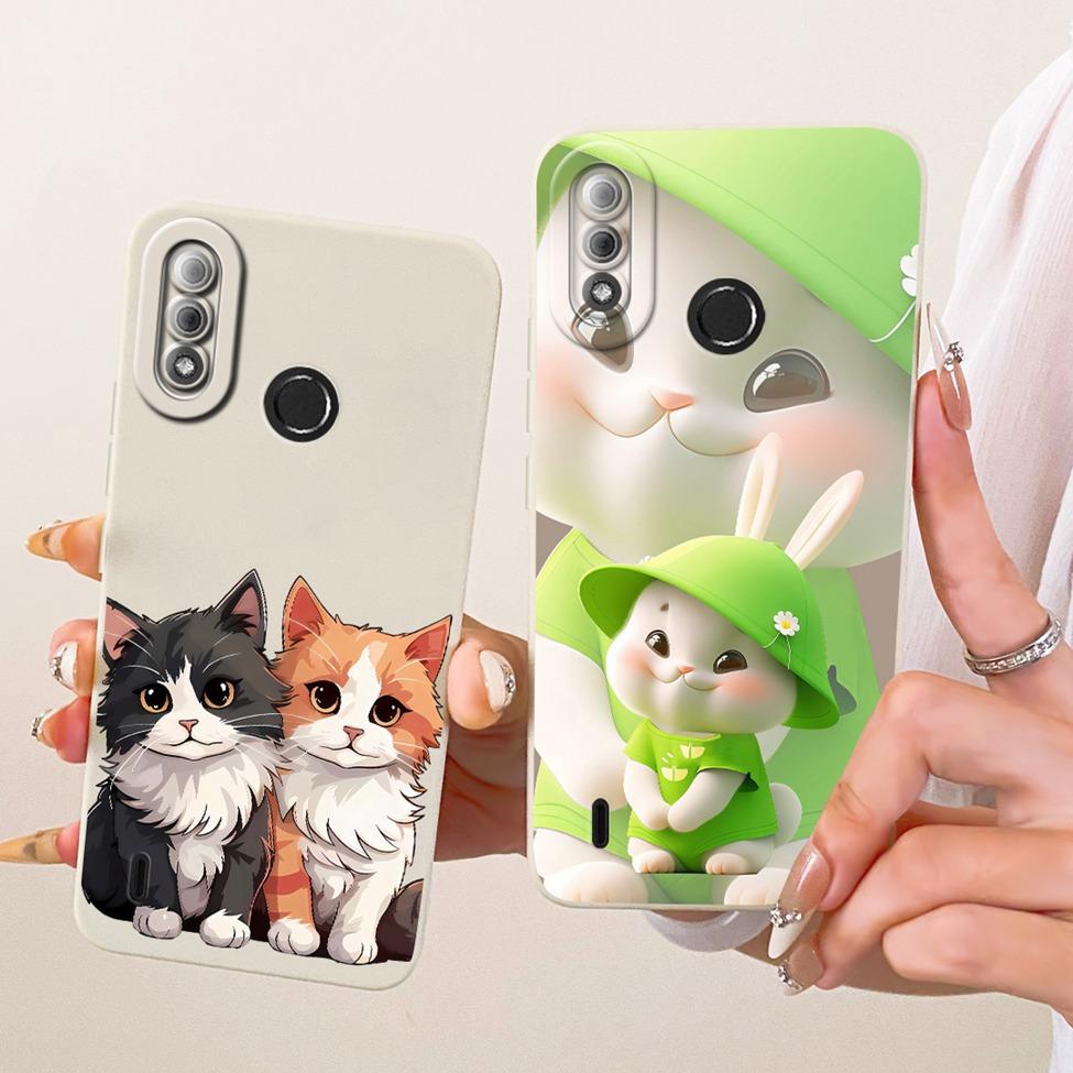 For ITEL A56 Pro Case For ITEL A56 Cover Luxury Fashion Cool Kawaii Cute Painted Silicone Phone Casing