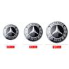 4pcs Car Styling Wheel Center Hub Caps Rim Cover Badge Emblem Sticker For Benz AMG VIANO GLB GLC W108 W124 W126 W169 W176 GLE