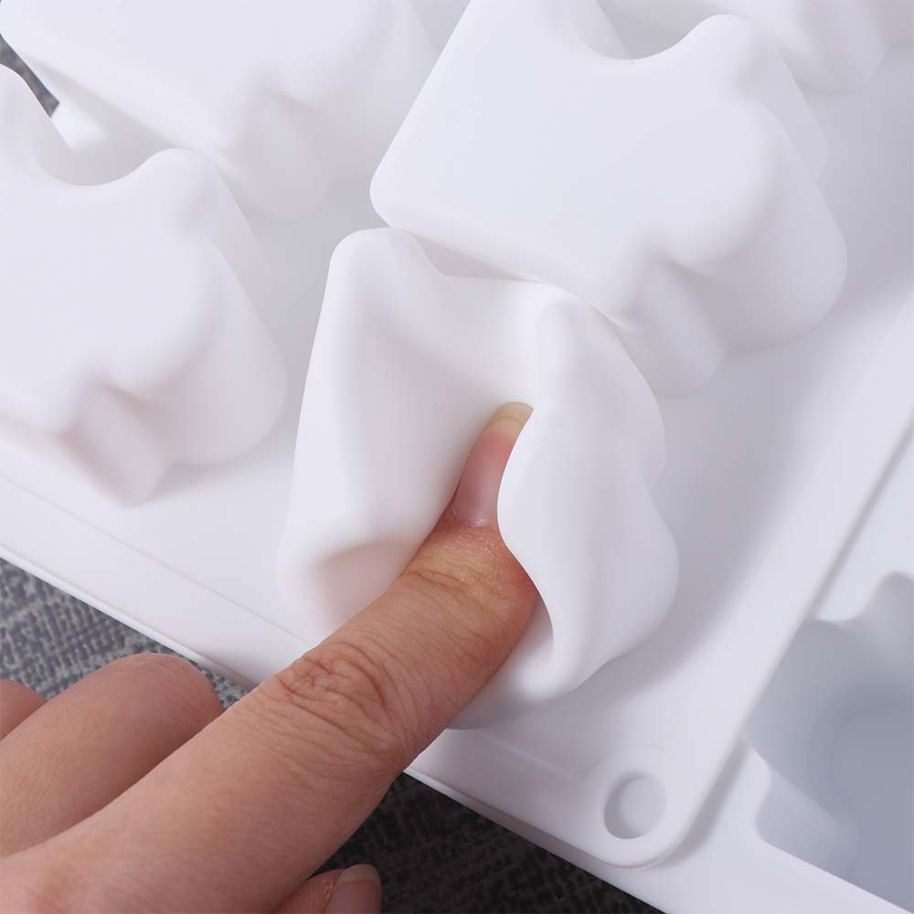 3D Puzzle Mousse Mold Silicone Cake Mold Candle Making Baking Mould  Kitchen