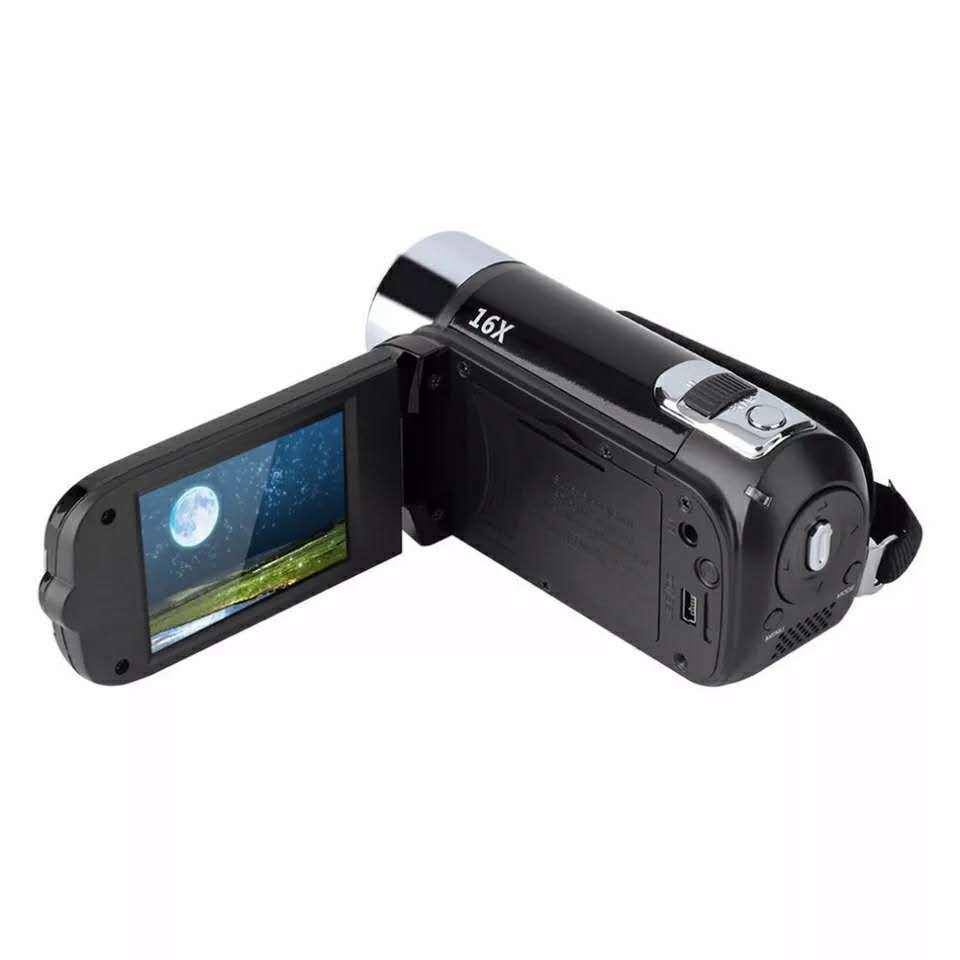 16MP HD-100 1080P Videokamera s 2,7palcovým displejem