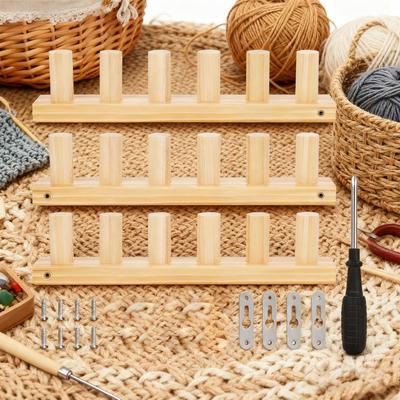 Loose-knit Blanket Loom Splicable Knitting Machine Chunky Knitting Blanket Loom for Blankets Afghan Blankets Shawls and Roving