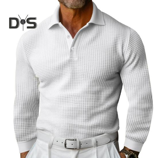 

Мужская футболка с V-образным вырезом, деловая, повседневная, с длинным рукавом, майка, облегающая, для повседневной носки, для работы и отдыха L белый