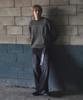 JUAN HOMME See Through Damaged Knit (Khaki Gray)