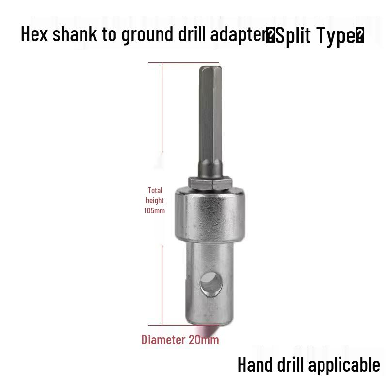 Umwandlung von Bohrfutter für elektrische Bohrmaschinen: Drei-Backen, Selbstverriegelnder Gewindeadapter für Bohrmaschinen und Hammerbohrer.
