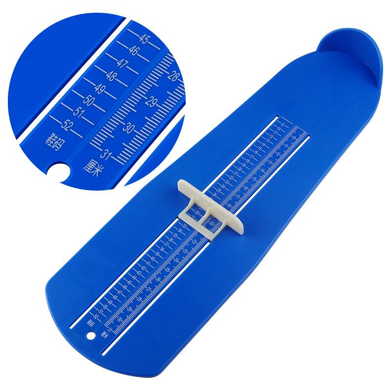 Adult Shoe Size Measuring Ruler - Foot Length Measuring Tool for Home Use