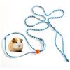 1.4m Adjustable Pet Hamster  Leash Adjustable Colored Traction Ropes Harness Lead Collar
