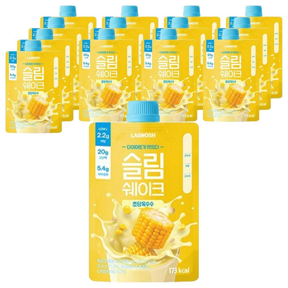 Labnosh Slim Shake Super Sweet Corn 45g 14 pcs Ingredients: may be subject to change at the manufacturer’s discretion. For | 45g 14 pcs