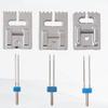 3Pcs Twin Needle Stretch Machine Needle and Presser Foot Replacement Set for Most Household Sewing Machine