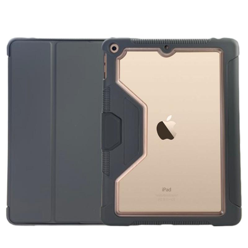 Apple iPad 10.2 Protective Leather Case with Magnetic Stand and Anti-Fall Design for 2019-2021 Models.