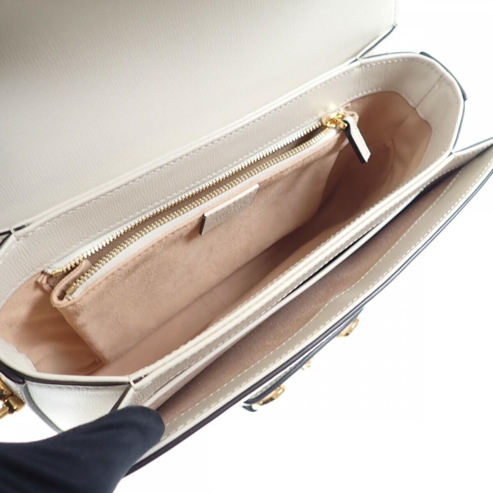 Gucci 602204_92TCG_9761 Shoulder Bag beige/Ebony GG Supreme Canvas/leather Women