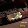 EDC Small Leaf Sandalwood Rosewood Magnetic Push Card Decompression Toy - Pop Fidget Spinner