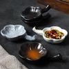 Creative Sauce Dish Household Ceramic Dipping Dish Japanese Tableware Sauce Dish Vinegar Dish Seasoning Dish Cute Sauce Dish
