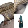 Used LOUIS VUITTON Shoulder Bag Trotter Bobul N41135 Damier/leather Ebene Brown Everyday use