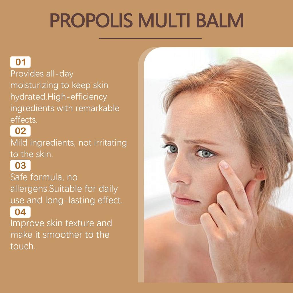 Propolis Moisturizer Stick Skin Anti-wrinkle Moisturizer Glow Youthful Facial Moisturizer Stick