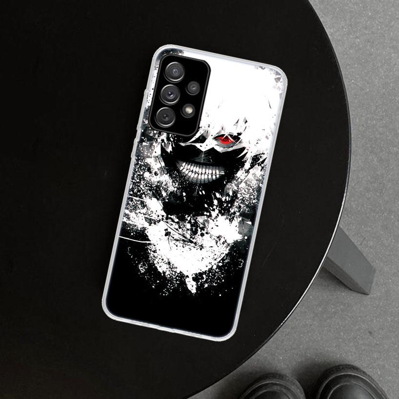 Tokyo Ghouls Anime Phone Case for Samsung Galaxy A17 A16 A26 A36 A56 A57 A37 A15 A25 A35 A55 A14 A24 A34 A54 A13 A23 A33 A53 Gal