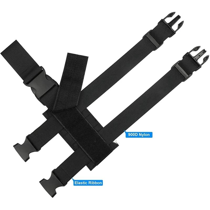 Universal Drop Leg Holster Thigh Platform Tactical MOLLE Holster for Glock Hunting Paintball Panel Izable Fit Molle Strap