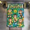 Duvet Cover Set Monkey Printed Duvet Covers Bedding Set For Kids Teenagers Adult Soft Breathable Quilt Cover With Pillowcase