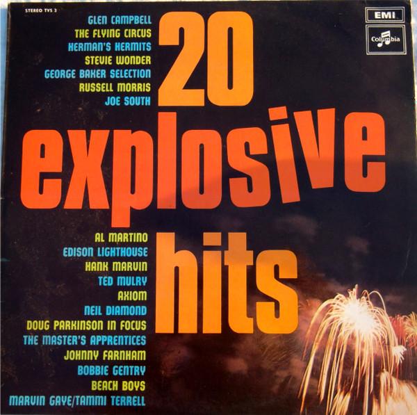 

LP Record VARIOUS - 20 Explosive Hits TVS3 Columbia 1970 Australia Rock Used