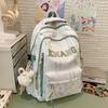 Schoolbag ink painting national style schoolbag female junior high school students high value large capacity high school students backpack male 
