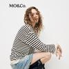MO&Co. Spring Knitted Pullover with Linen Blend