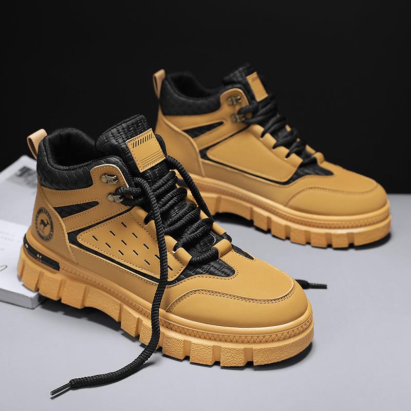 Fashion CYYTL Mens Boots Casual Shoes Cowboy Combat Tactical Motorcycle Chelsea Ankle Work Winter Leather Outdoor Hiking Designer Luxury