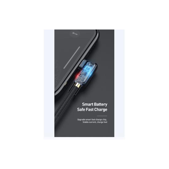 Mcdodo CA-7300 Black Series Spring Data Cable, 1.8m
