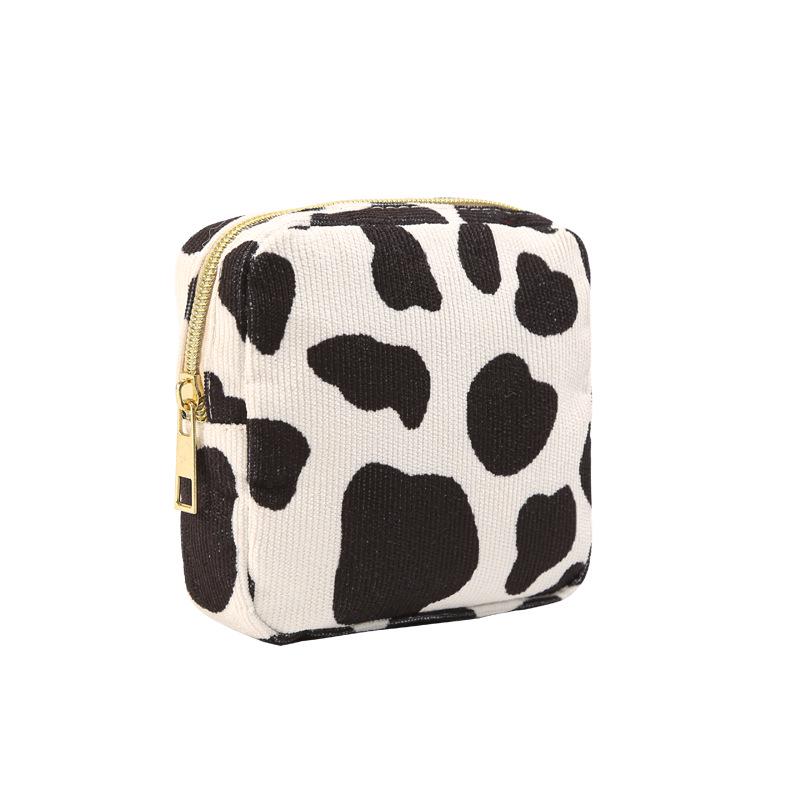 Thickened Corduroy Menstrual Storage Bag for Pads & Cups