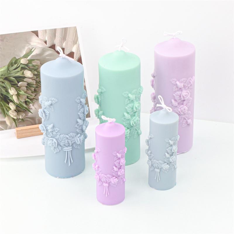 M-Moderne-Kerze Silikonformen zur Herstellung von Kerzen, Harzen, Duftkerzen, handgemachten Wachsseifen