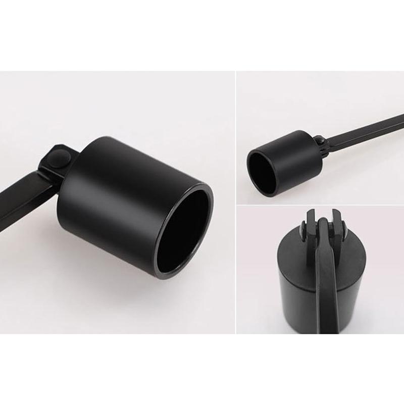 Stainless Steel Candle Fire Extinguisher Home Long Handle Candle Snuffer Retro Decorative Candle Aromatherapy Candle Shade