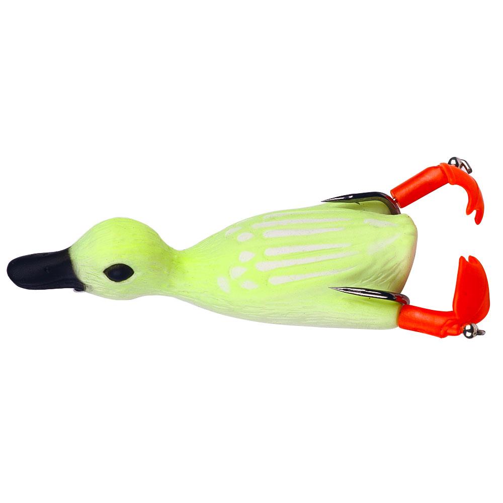 1PCS/Floating Duck Fishing Lure Ducking Fishing Frog Lure Artificial Bait Duckling 3D Eyes Fishing Baits Bass Carp Pike Fishing