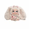 Big Ear Rabbit Plush Keychain Ornaments Car Key Ring Cute Bunny Doll Pendant  Gift For Girls