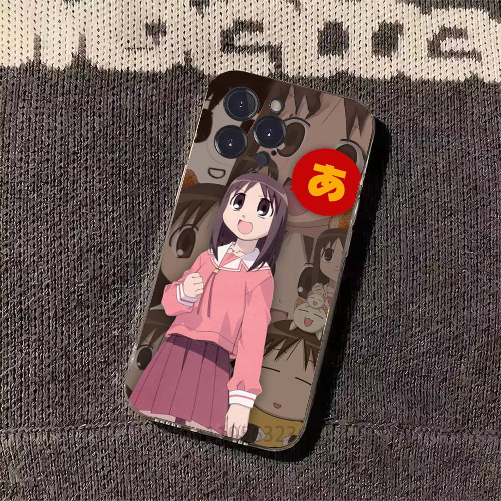 KASUGA AYUMU Azumanga Daioh Phone Cases For iPhone 17 16 15 14 13 12 11 Pro Max Plus Luxury Camera Protection Plastic