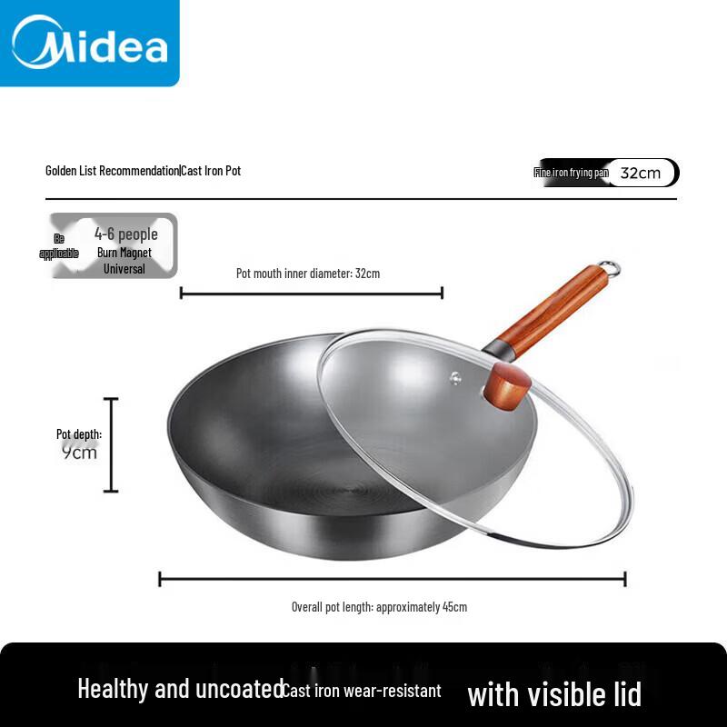 Midea Fine Iron Wok