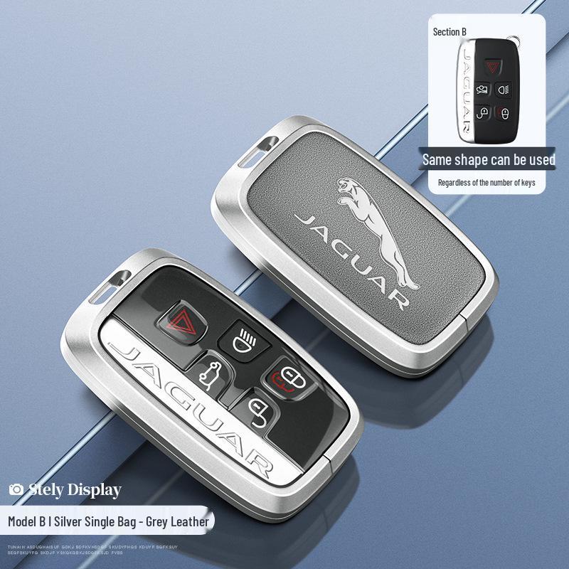 Jaguar Key Cover: Fits XFL, XEL, E-Pace, F-Pace, F-Type, I-Pace, XJ, XE - Women's Protective Car Shell