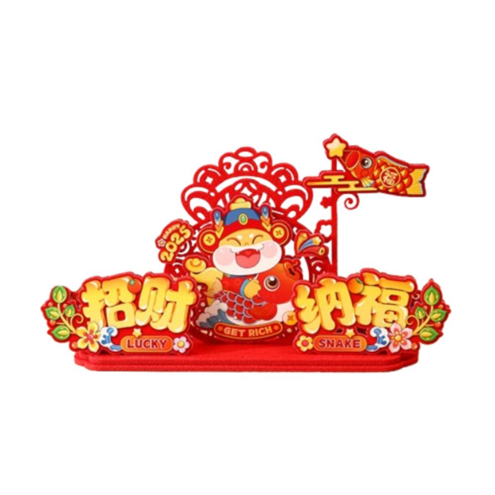 Traditional Chinese Snake Year Desktop Ornament Spring Festival Supplies  Wedding Celebration