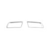 Console L&R Air Outlet Vent Cover Trim For Ford Mustang 2015- Matte Silver