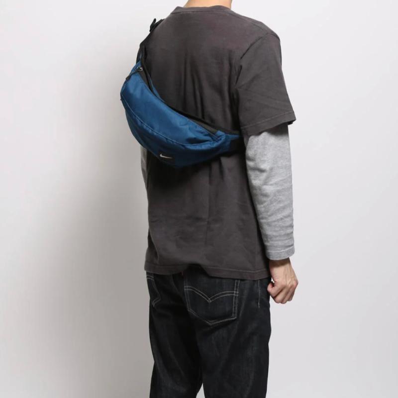 Nike Polyester Fanny Pack Regular Unisex Blue Casual BA4272-415