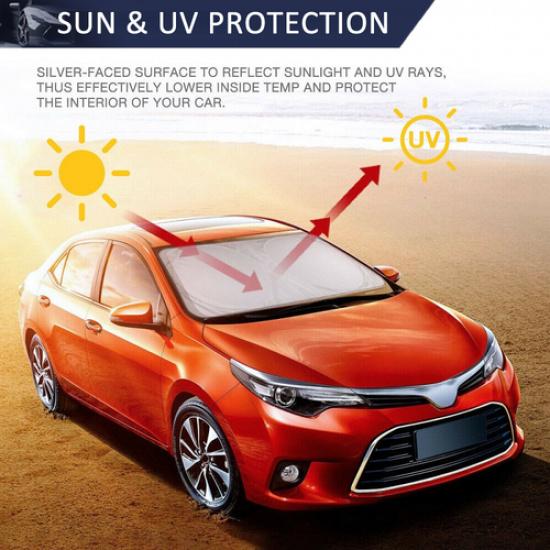 For Mitsubishi Accessories Car Windshield Sun Shade UV Block Shield Visor Cover