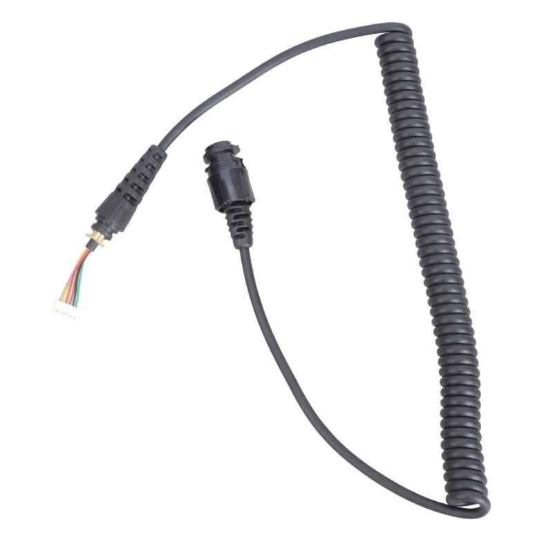 RMN5052A Microphone Cord Suitable for M8268 M8220 XPR4300 XPR4550 DM3400 M8668i DM3601 Models Crafted from ABS and Metal