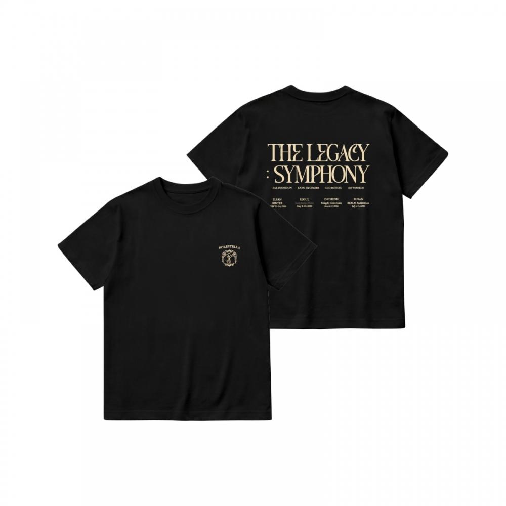 ForesTella 07 Tour T-shirt In Seoul Encore Officiële Merchandise black