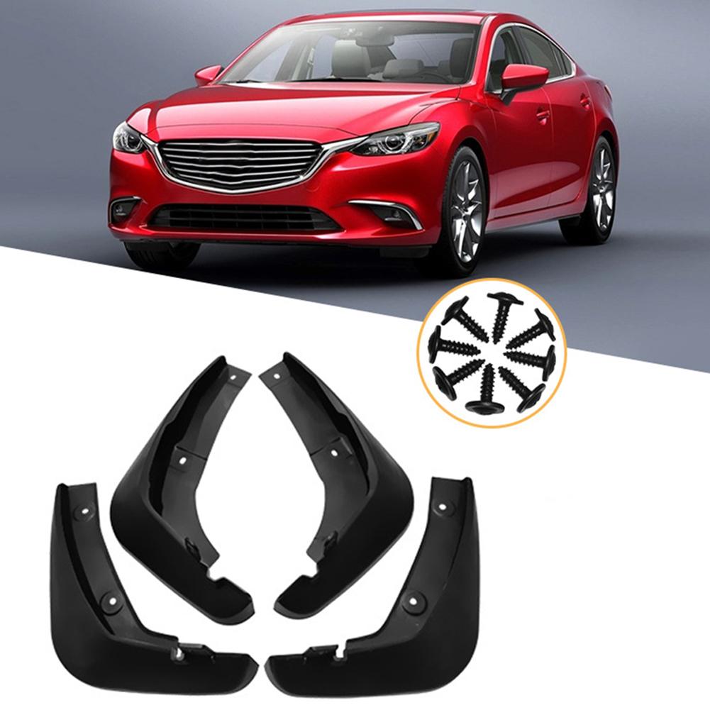 Black Mudguard Car Accessories Car Mudguard Front Rear Car Mud Flaps Brand New