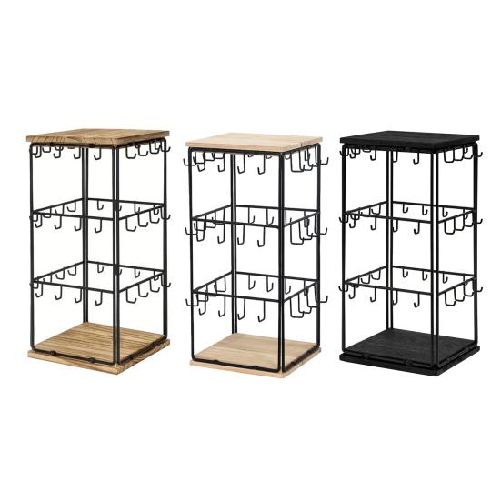 Earring Display Stand with 48 Hooks Earring Display Holder for Vendors 360 Degree All-Round Display Necklaces Bracelets Earring