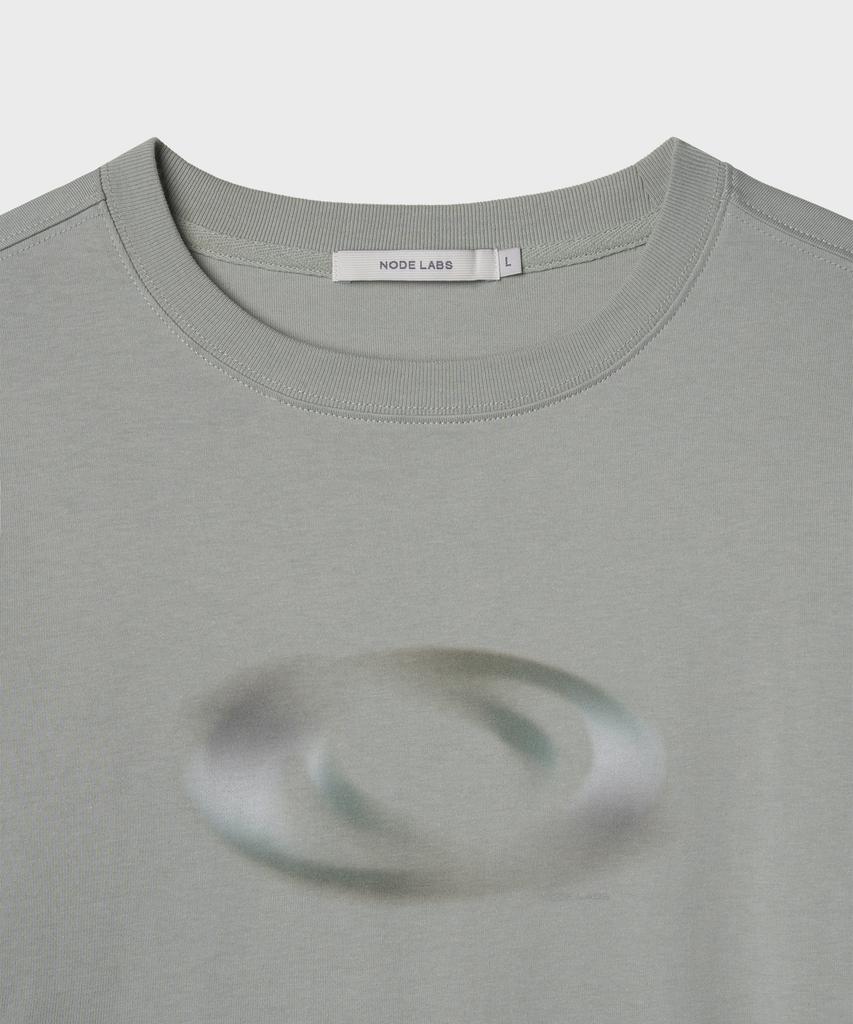 NODE LABS Dev:11 Vibration Graphic Short Sleeve T-Shirt_Mint