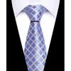 Elegant European & American Men's 8CM Hand-tied Silk Polyester Tie - Casual Business Style
