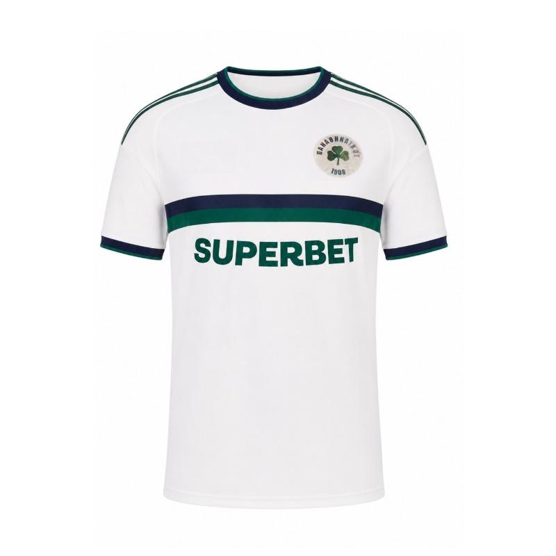 New Season Panathinaikos 3D Printed Football Jersey Men's Breathable Quick Drying Short Sleeved T-shirt Family Matching Clothing